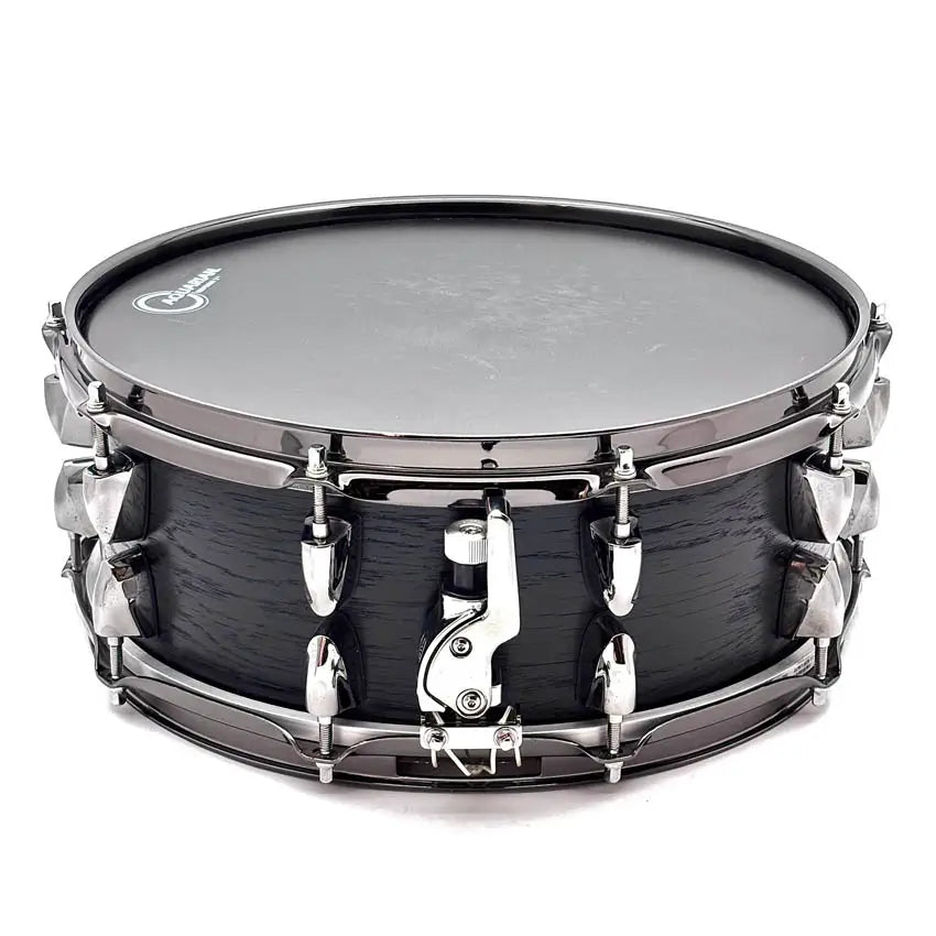 Used Yamaha Live Custom Snare Drum 14x5.5 Black Wood - Good - Drum Center Of Portsmouth