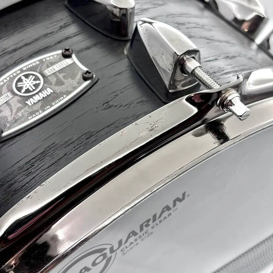 Used Yamaha Live Custom Snare Drum 14x5.5 Black Wood - Good - Drum Center Of Portsmouth