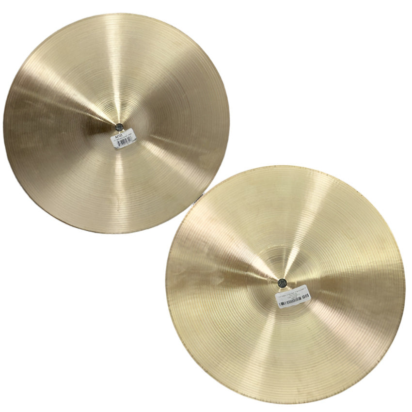 Used Zildjian A New Beat Hi Hat Cymbals 14" - Very Good - Drum Center Of Portsmouth