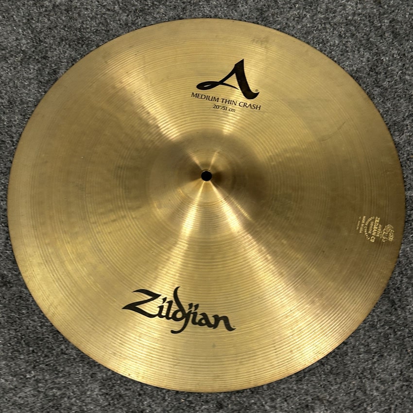 Used Zildjian Medium Thin Crash Cymbal 16" - Very Good - Drum Center Of Portsmouth