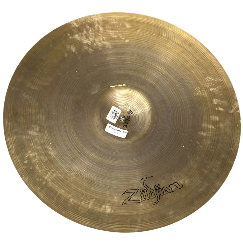 Used Zildjian Avedis Ride Cymbal 21" - Good - Drum Center Of Portsmouth