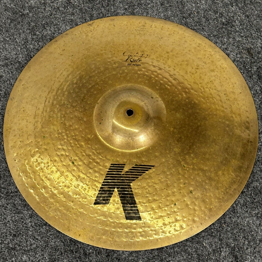 Used Zildjian K Custom Ride Cymbal 20" - Very Good - Drum Center Of Portsmouth