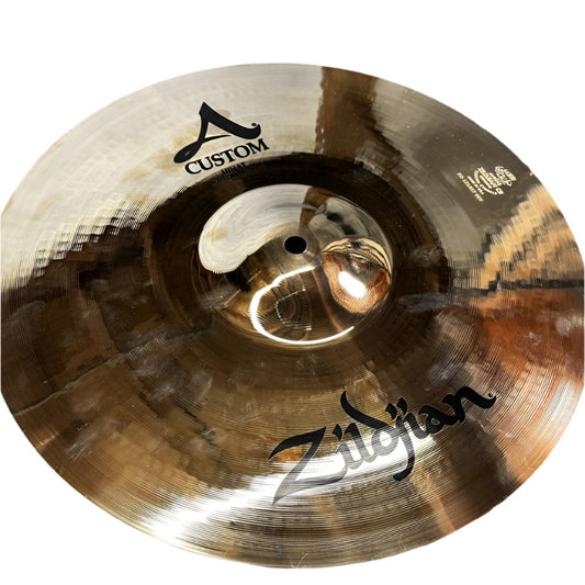 Used Zildjian A Custom Hi Hat Cymbals 14" - Very Good - Drum Center Of Portsmouth