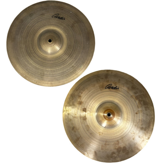 Used Zildjian Avedis Hi Hat Cymbals 14" - Good - Drum Center Of Portsmouth