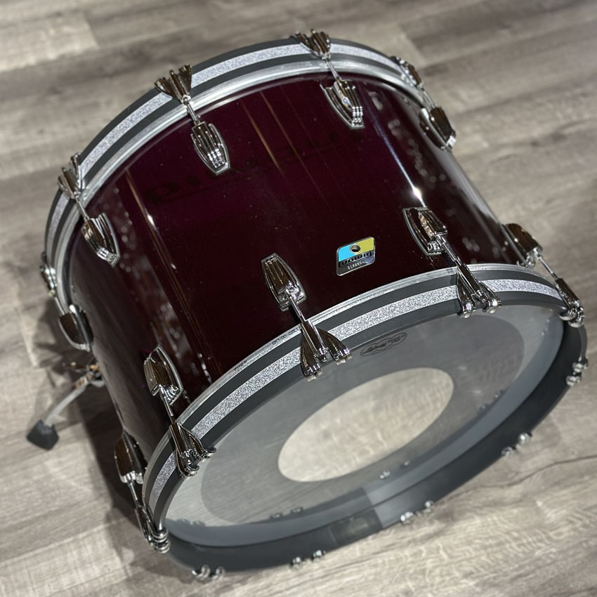 Used Ludwig Vistalite 3pc Fab Drum Set Purple - Excellent - Drum Center Of Portsmouth