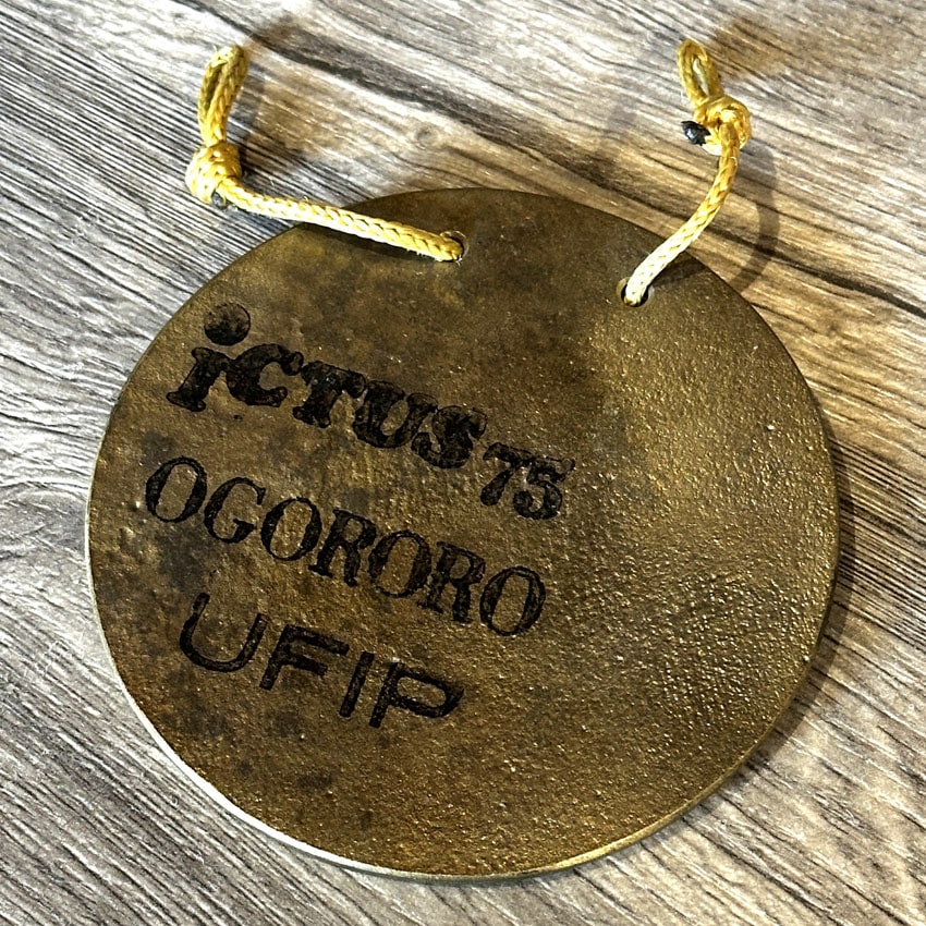 Used UFIP Ogororo Plate 4.25" - Very Good - Drum Center Of Portsmouth