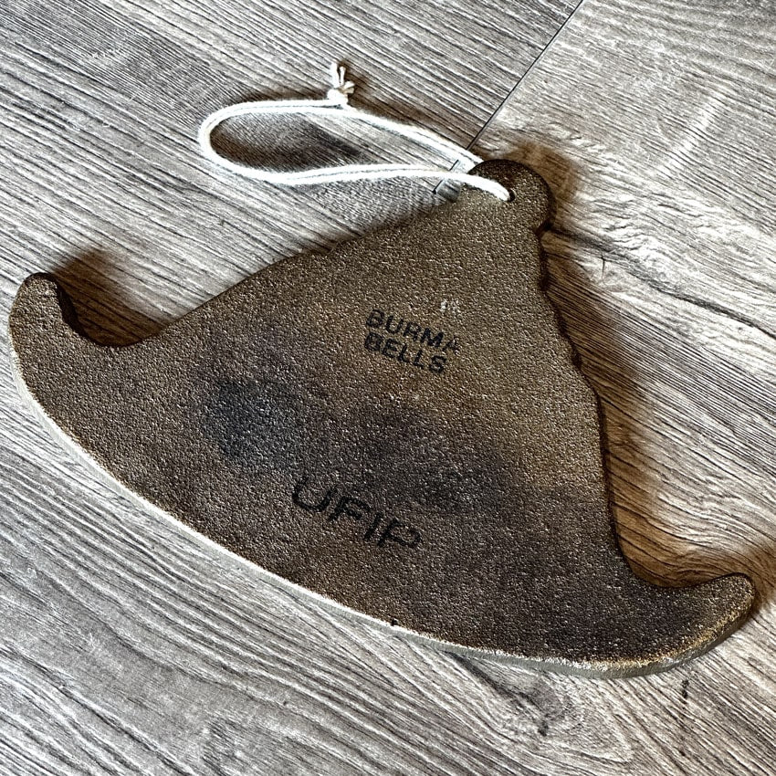 Used UFIP Burma Bell 9.5" - Very Good - Drum Center Of Portsmouth