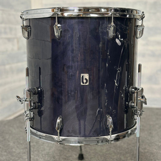 British Drum Company Legend 4pc Fusion Drum Set w/22BD Blackwater DEMO MODEL - Drum Center Of Portsmouth