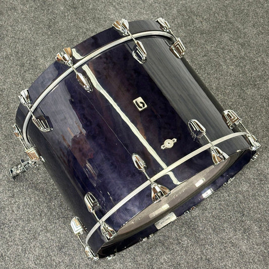 British Drum Company Legend 4pc Fusion Drum Set w/22BD Blackwater DEMO MODEL - Drum Center Of Portsmouth
