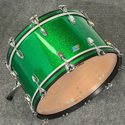 Ludwig Classic Oak 4pc Bonham Drum Set Green Sparkle - Drum Center Of Portsmouth