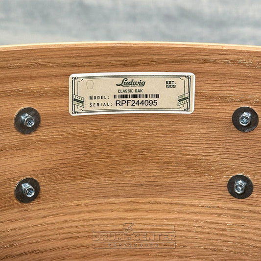 Ludwig Classic Oak 4pc Bonham Drum Set Green Sparkle - Drum Center Of Portsmouth