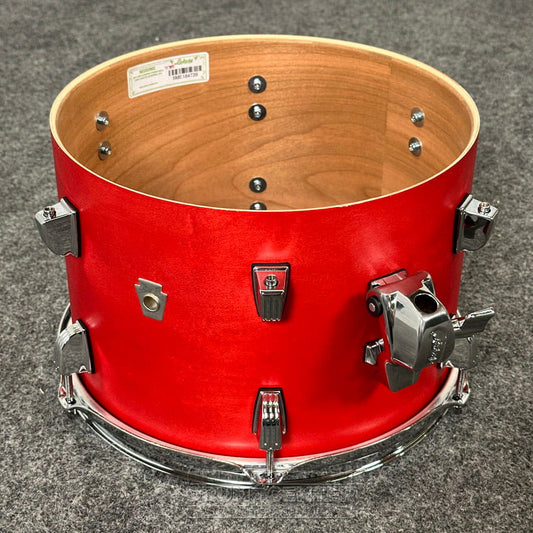 Ludwig Neusonic Downbeat 3pc Drum Set Satin Diablo Red - Drum Center Of Portsmouth