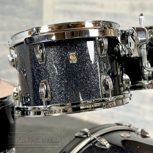 Ludwig Classic Oak 5pc Drum Set 22/10/12/14/16 Hybrid Black Sparkle - Drum Center Of Portsmouth