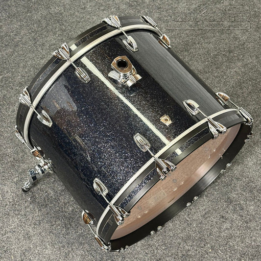 Ludwig Classic Oak 5pc Drum Set 22/10/12/14/16 Hybrid Black Sparkle - Drum Center Of Portsmouth