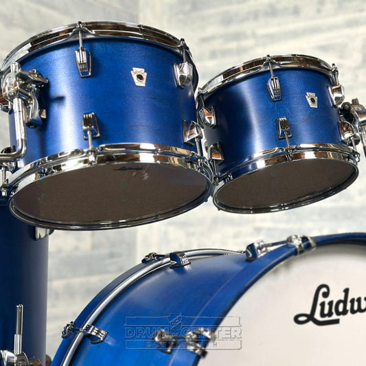 Ludwig Neusonic MOD2 4pc Drum Set Satin Royal Blue - Drum Center Of Portsmouth