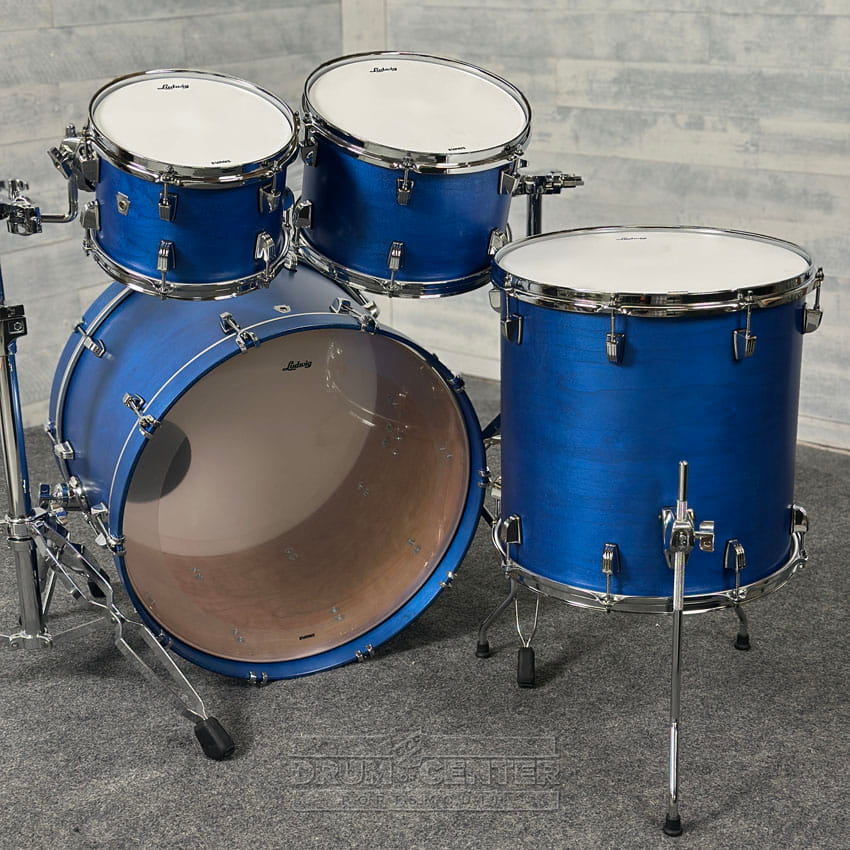 Ludwig Neusonic MOD2 4pc Drum Set Satin Royal Blue - Drum Center Of Portsmouth