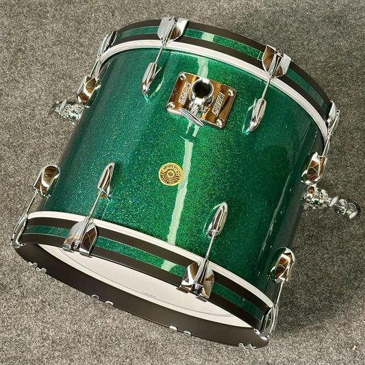Gretsch USA Custom 3pc Drum Set 18/12/14 Cadillac Green Sparkle - DCP Exclusive! - Drum Center Of Portsmouth