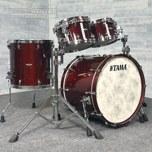 Tama Star Walnut 4pc Drum Set w/22bd Dark Mocha Walnut - Drum Center Of Portsmouth