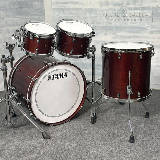 Tama Star Walnut 4pc Drum Set w/22bd Dark Mocha Walnut - Drum Center Of Portsmouth