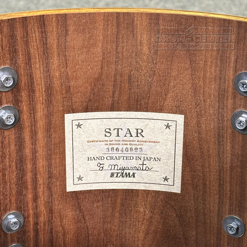 Tama Star Walnut 4pc Drum Set w/22bd Dark Mocha Walnut - Drum Center Of Portsmouth
