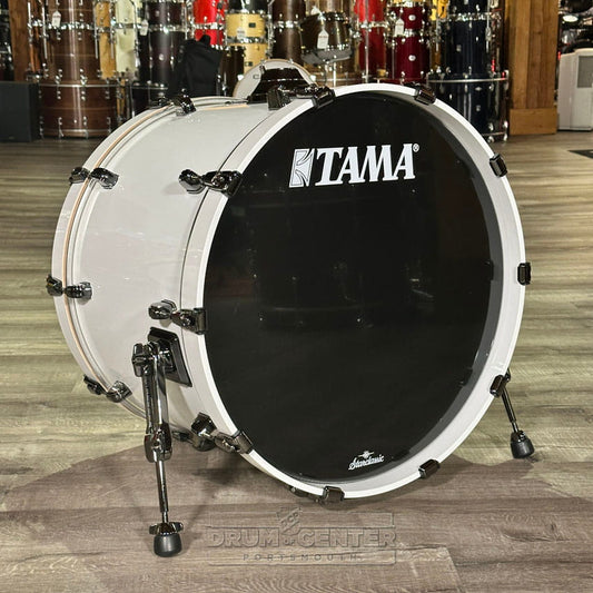 Tama Starclassic Walnut/Birch 4pc Drum Set Piano White w/Black Hardware - DCP Exclusive! - Drum Center Of Portsmouth