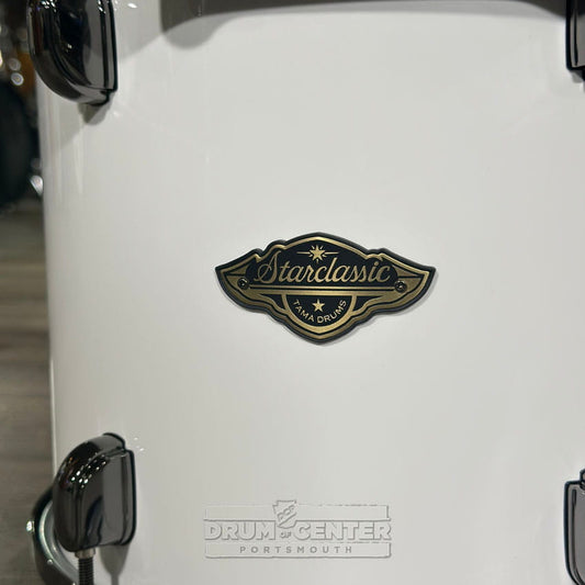 Tama Starclassic Walnut/Birch Tom 13x10 Piano White - DCP Exclusive! - Drum Center Of Portsmouth