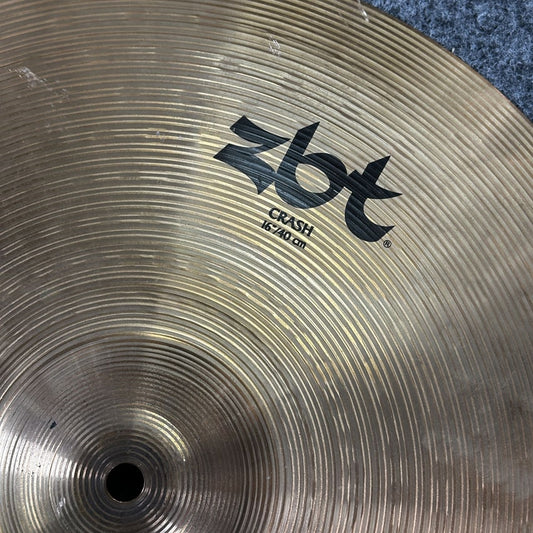 Used Zildjian ZBT Crash Cymbal 16" - Good - Drum Center Of Portsmouth
