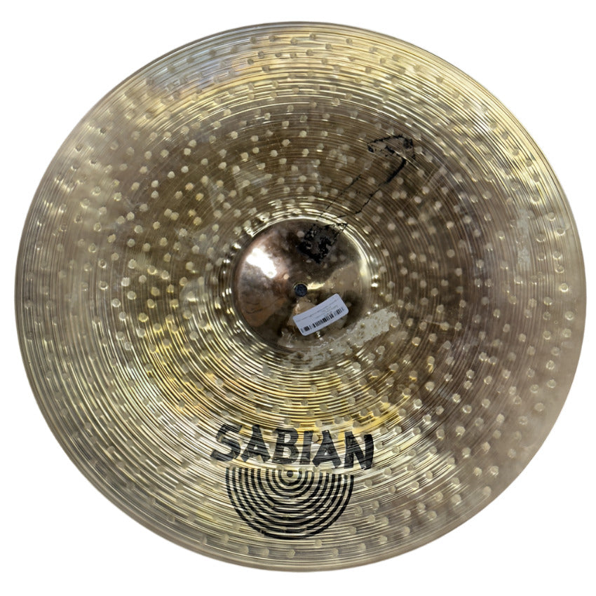 Used Sabian Andre Ceccarelli Signature Ride Cymbal 21" 2456 grams - Very Good - Drum Center Of Portsmouth