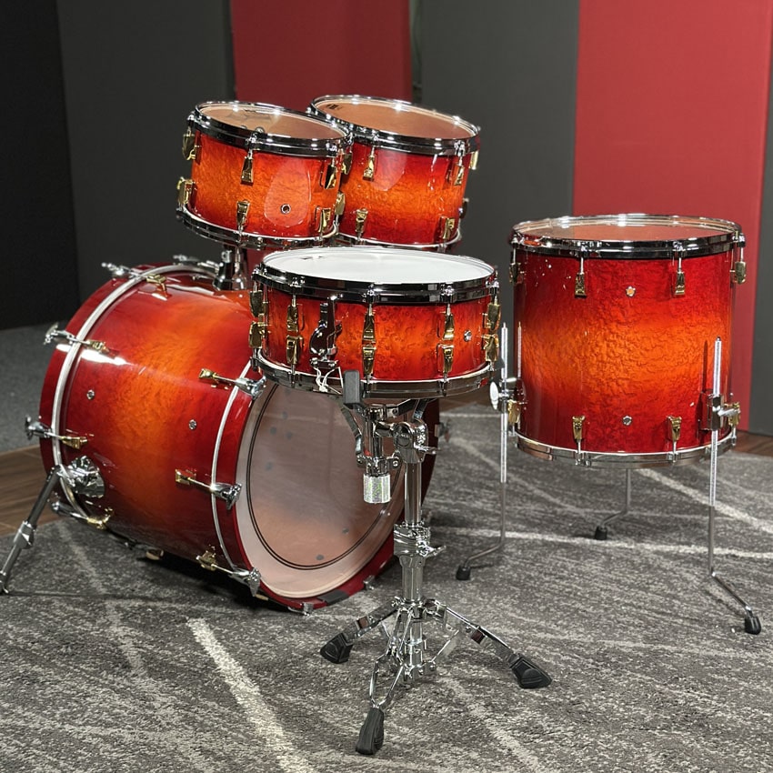 Used Yamaha 50th Anniversary Absolute Hybrid 5pc Drum Set - Excellent - Drum Center Of Portsmouth