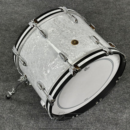 Gretsch USA Custom 4pc Drum Set w/20BD 60s Marine Pearl - Drum Center Of Portsmouth