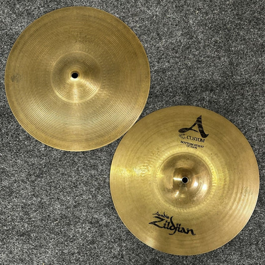 Used Zildjian Armand/A Custom Hi Hat Cymbals 13" 795/1005 grams - Good - Drum Center Of Portsmouth