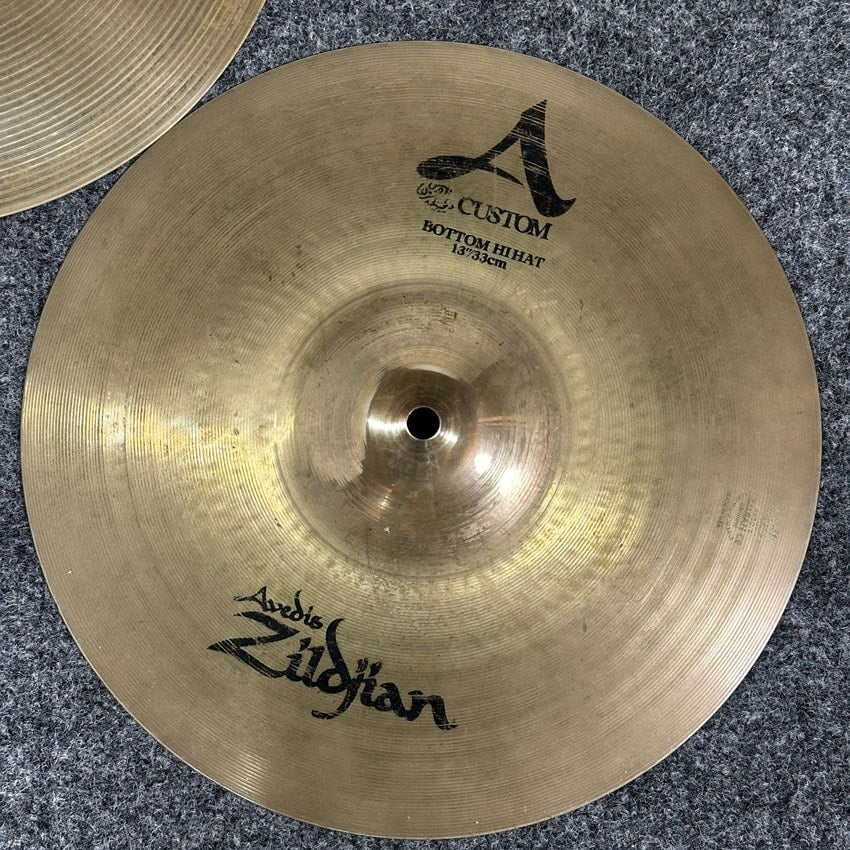 Used Zildjian Armand/A Custom Hi Hat Cymbals 13" 795/1005 grams - Good - Drum Center Of Portsmouth