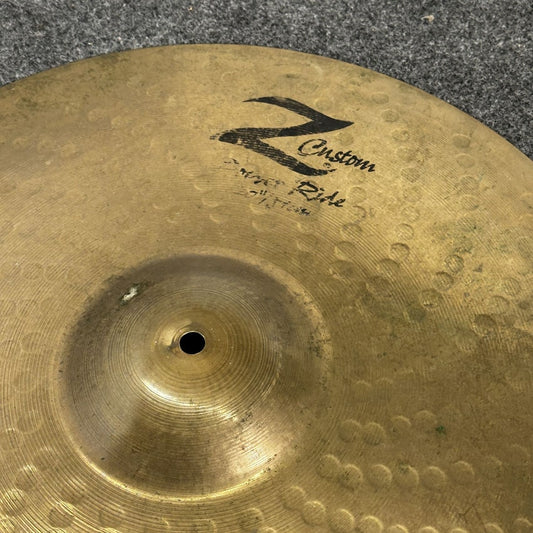 Used Zildjian Z Custom Ride Cymbal 20" - Good - Drum Center Of Portsmouth