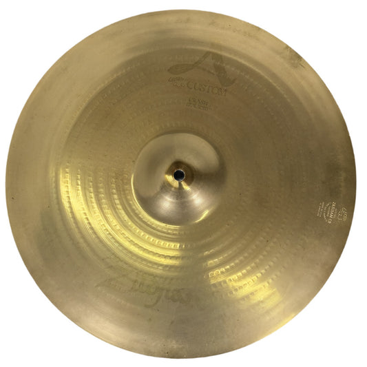 Used Zildjian A Custom Crash Cymbal 17" - Good - Drum Center Of Portsmouth