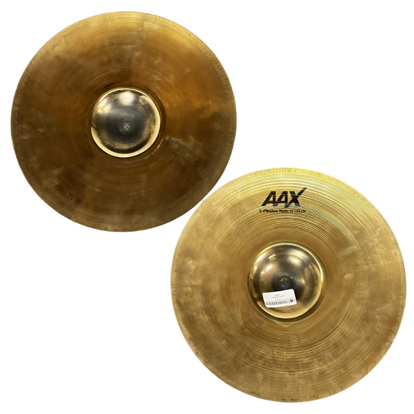 Used Sabian AAX Xplosion Hi Hat Cymbals 14" - Good - Drum Center Of Portsmouth