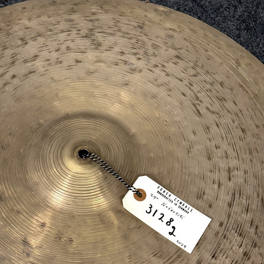 Used Funch Nefertiti Ride Cymbal 24" 3128 grams - Excellent - Drum Center Of Portsmouth