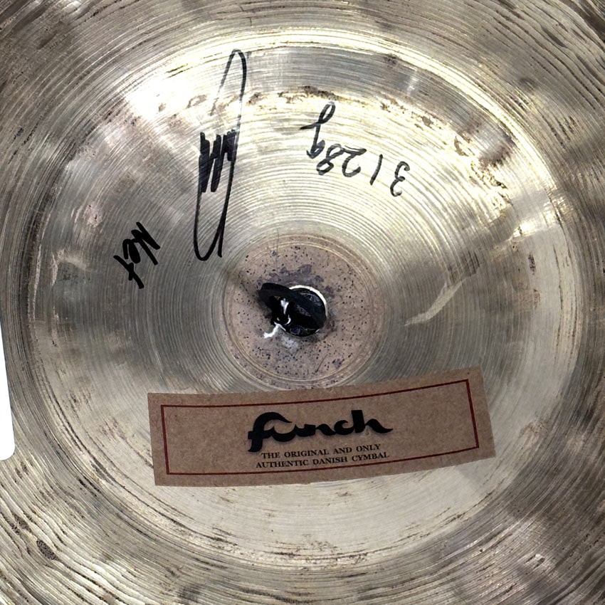 Used Funch Nefertiti Ride Cymbal 24" 3128 grams - Excellent - Drum Center Of Portsmouth