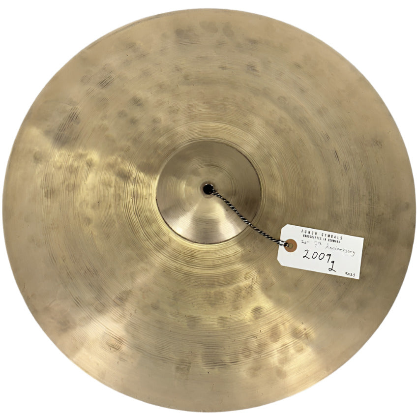 Used Funch 7th Anniversary Ride Cymbal 20" 2009 grams - Excellent - Drum Center Of Portsmouth