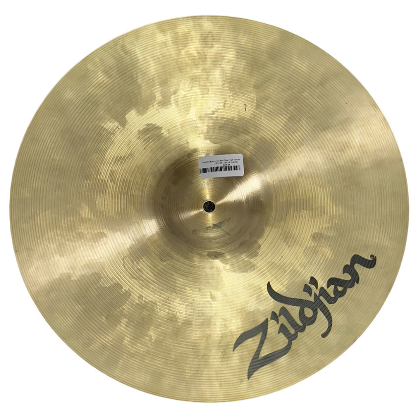 Used Zildjian A Medium Thin Crash Cymbal 17" - Good - Drum Center Of Portsmouth