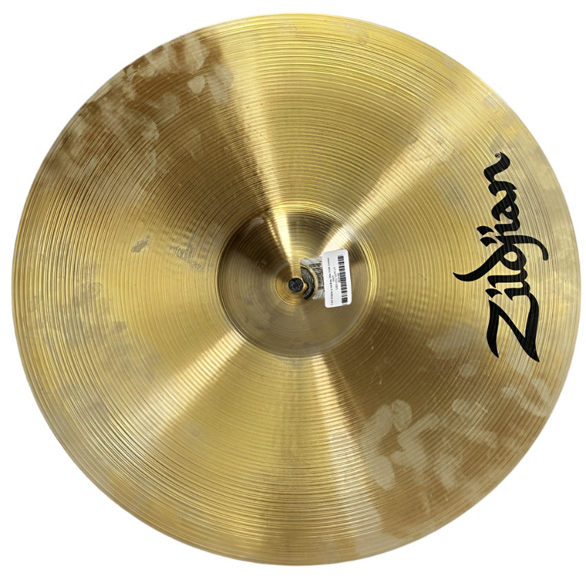Used Zildjian A Medium Thin Crash Cymbal 19" - Good - Drum Center Of Portsmouth