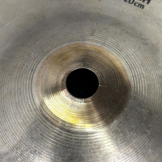 Used Zildjian A Custom Splash Cymbal 8" (Cracked) - Fair - Drum Center Of Portsmouth