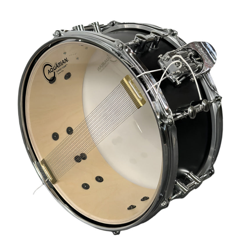 Used Sonor SQ1 Snare Drum 13x6 Black - Very Good - Drum Center Of Portsmouth