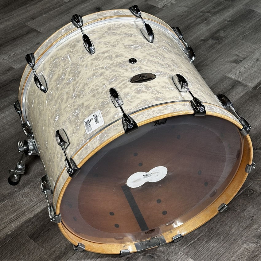 Used Pearl Session Studio Select 5pc Drum Set Nicotine White Pearl - Drum Center Of Portsmouth