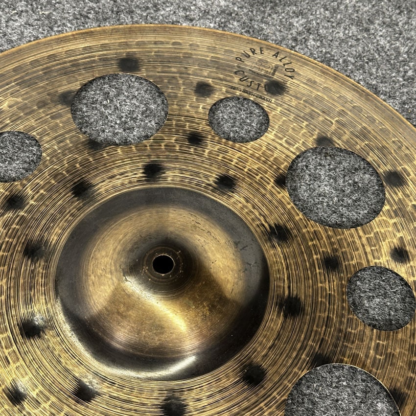 Used Meinl Pure Alloy Custom Trash Crash 18" - Good - Drum Center Of Portsmouth