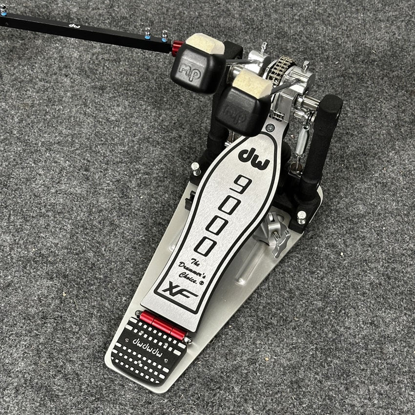 Used DW 9000XF Double Bass Drum Pedal - Very Good - Drum Center Of Portsmouth