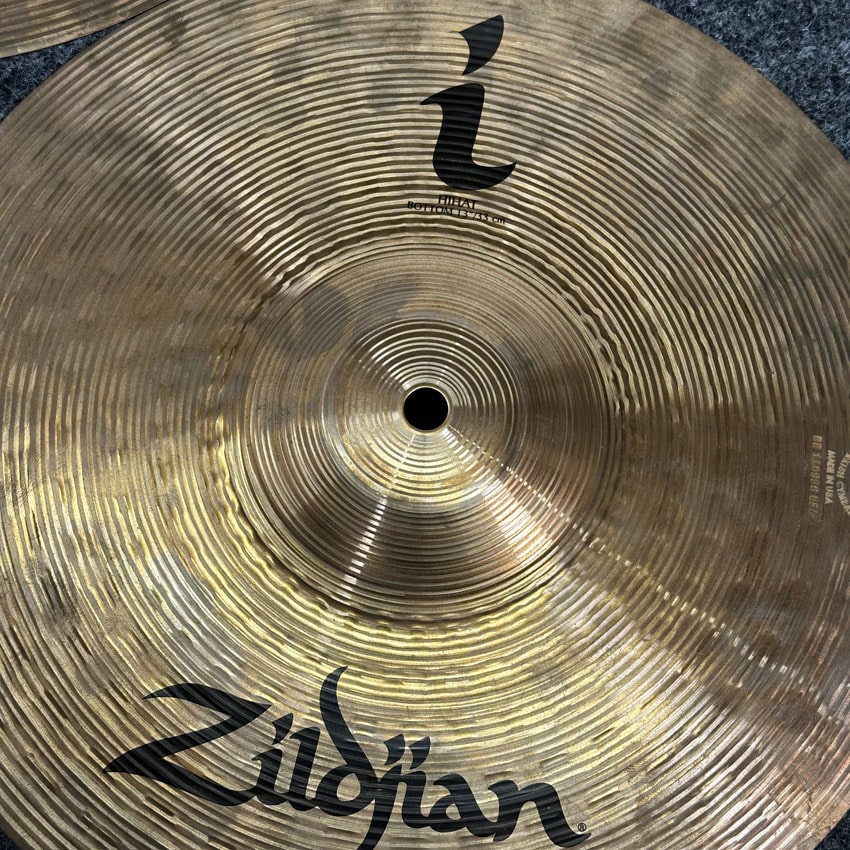 Used Zildjian I Family Hi Hat Cymbals 13" - Fair - Drum Center Of Portsmouth