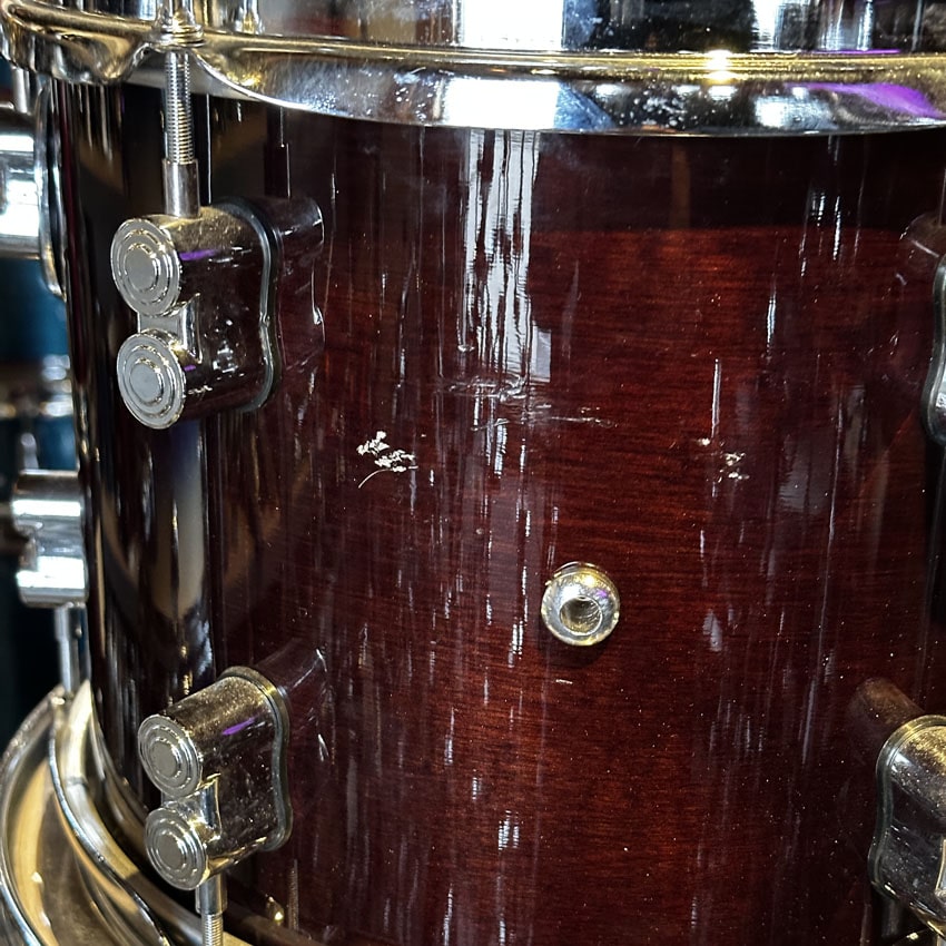 Used PDP Concept Birch 6p Drum Set Dark Brown Lacquer - Very Good - Drum Center Of Portsmouth