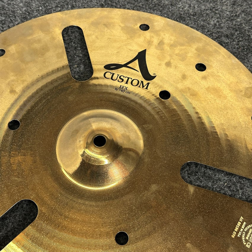 Used Zildjian A Custom EFX Cymbal 16" - Good - Drum Center Of Portsmouth