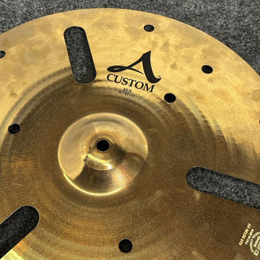 Used Zildjian A Custom EFX Cymbal 16" - Good - Drum Center Of Portsmouth