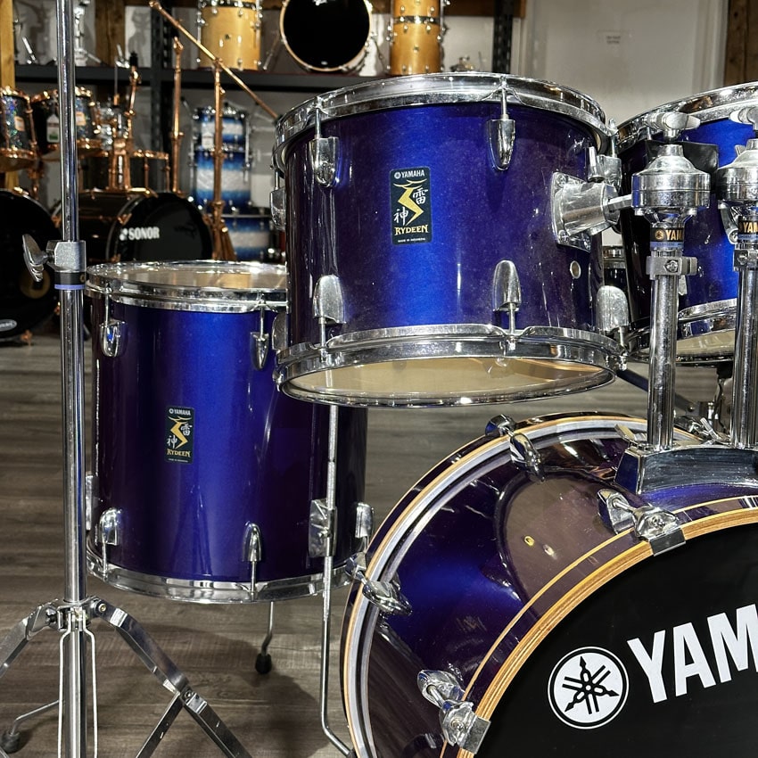 Used Yamaha Rydeen 5pc Drum Set w/Hardware & Zildjian Cymbals - Fair - Drum Center Of Portsmouth